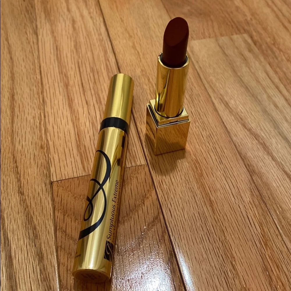 Estée Lauder lipstick & mascara set